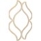 Ekena Millwork 31 16W x 46 34H x 14T Small Villarreal Decorative Fretwork Wood Ceiling Panels, Birch CELW31X47X0250VILBI - alternate 6